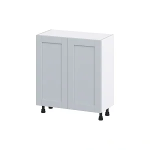 Hugo&Borg Charlesberg 30-in W x 34.5-in H x 14-in D Gray Base Fully Assembled Cabinet (Flat Panel Shaker Door Style)