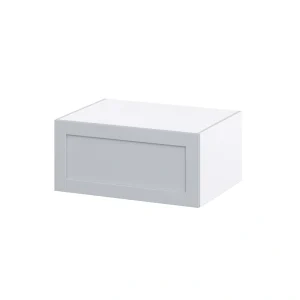 Hugo&Borg Charlesberg 33-in W x 15-in H x 24-in D Gray Wall Fully Assembled Cabinet (Recessed Panel Shaker Door Style) T726920852