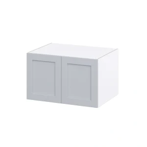 Hugo&Borg Charlesberg 33-in W x 20-in H x 24-in D Gray Wall Fully Assembled Cabinet (Recessed Panel Shaker Door Style)