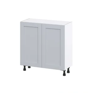 Hugo&Borg Charlesberg 33-in W x 34.5-in H x 14-in D Gray Base Fully Assembled Cabinet (Recessed Panel Shaker Door Style)