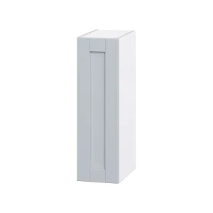Hugo&Borg Charlesberg 9-in W x 30-in H x 14-in D Gray Wall Fully Assembled Cabinet (Flat Panel Shaker Door Style)