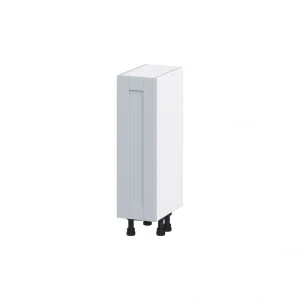 Hugo&Borg Charlesberg 9-in W x 34.5-in H x 14-in D Gray Base Fully Assembled Cabinet (Flat Panel Shaker Door Style)