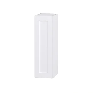 Hugo&Borg Jolie 12-in W x 40-in H x 14-in D Warm White Wall Fully Assembled Cabinet (Recessed Panel Shaker Door Style)