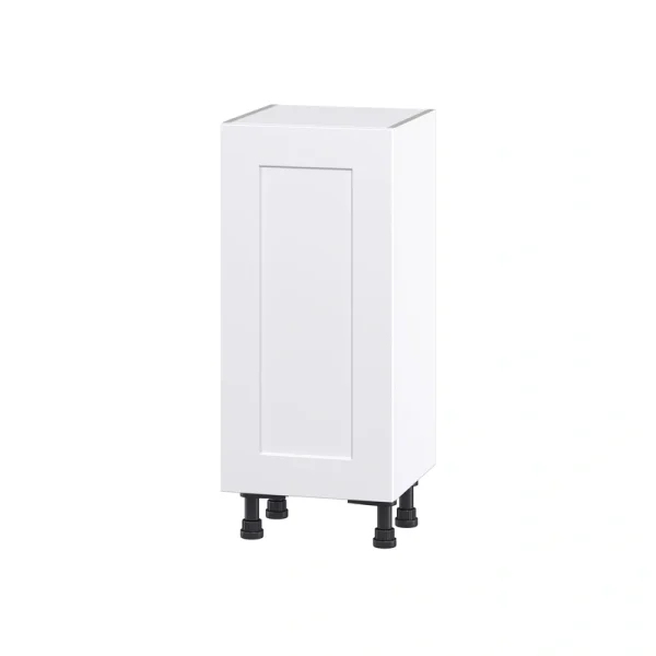 Hugo&Borg Jolie 15-in W x 34.5-in H x 14-in D Warm White 3-Drawers Base Fully Assembled Cabinet (Flat Panel Shaker Style) T726919612