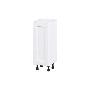 Hugo&Borg Rosemont 13-in W x 34.5-in H x 14-in D Glacier White Base Fully Assembled Cabinet (Flat Panel Shaker Door Style)