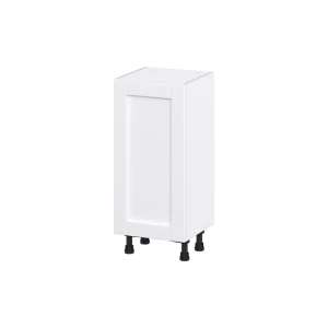 Hugo&Borg Rosemont 15-in W x 34.5-in H x 14-in D Glacier White Base Fully Assembled Cabinet (Flat Panel Shaker Door Style)