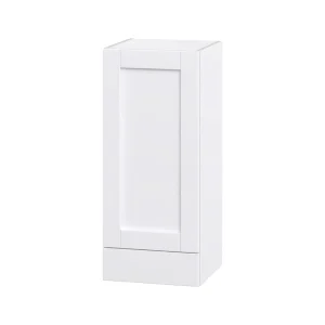 Hugo&Borg Rosemont 15-in W x 35-in H x 14-in D Glacier White 1-Drawer Wall Fully Assembled Cabinet (Flat Panel Shaker Style)