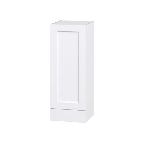 Hugo&Borg Rosemont 15-in W x 40-in H x 14-in D Glacier White 1-Drawer Wall Fully Assembled Cabinet (Recessed Panel Shaker Style)