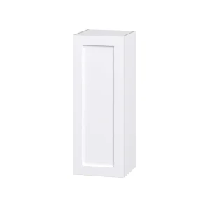 Hugo&Borg Rosemont 15-in W x 40-in H x 14-in D Glacier White Wall Fully Assembled Cabinet (Recessed Panel Shaker Door Style)