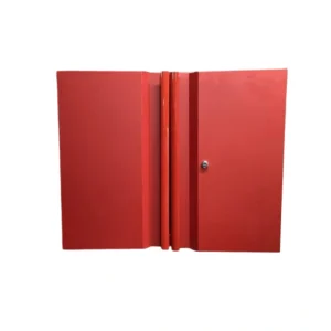Husky Heavy Duty Welded 20-Gauge Steel Wall Mounted Garage Cabinet in Red (28 in. W x 22 in. H x 14 in. D)