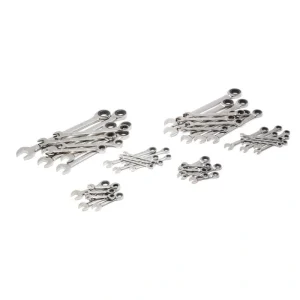 Husky Ratcheting and Stubby Ratcheting Wrench Set (48-Pieces)