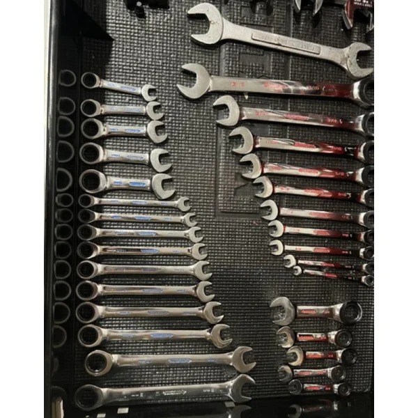 Husky SAE and Metric Ratcheting Wrench Set in EVA Tray (30-Piece)