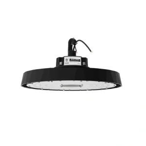 InfiBrite 12.8 in. 5000K Daylight 38,400 Lumens 240-Watt Integrated LED Dimmable Wet Rated Black High Bay Light 100-277 Volt