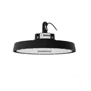 InfiBrite 13.8 in. 5000K Daylight 51,200 Lumens 320-Watt Integrated LED Dimmable Wet Rated Black High Bay Light 100-277 Volt