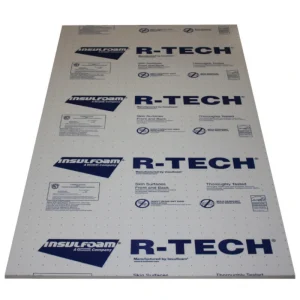 Insulfoam R-3 (10 PSI) 3/4″ x 4′ x 8′ Laminated Expanded Polystyrene Foam Board Insulation