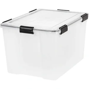 IRIS 74 Qt./18.5 Gal. WeatherPro Storage Tote
