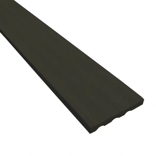 James Hardie 1″ 5-1/2″ x 12′ Hardie Trim 5/4 NT3 Smooth Board for HardieZone 5 Midnight Black