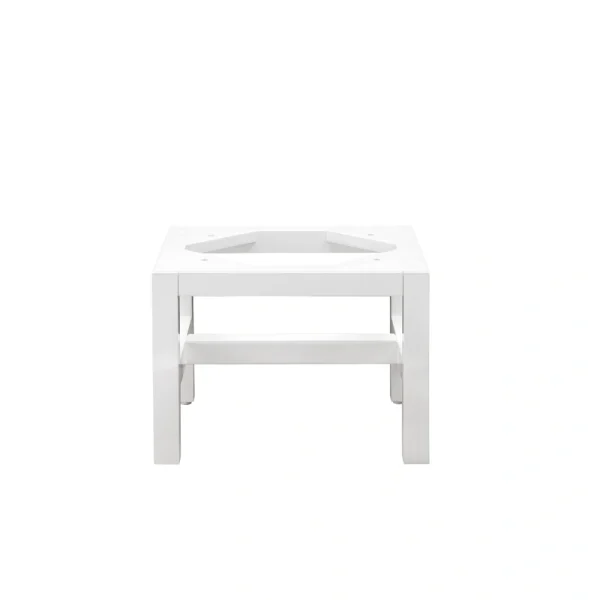 James Martin Vanities Addison 14.9-in x 10.6-in x 11.9-in Glossy White Soft Close Bathroom Wall Cabinet
