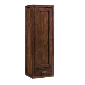 James Martin Vanities Addison 14.9-in x 45-in x 11.9-in Mid Century Acacia Soft Close Bathroom Wall Cabinet