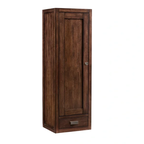 James Martin Vanities Addison 14.9-in x 45-in x 11.9-in Mid Century Acacia Soft Close Bathroom Wall Cabinet