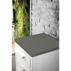 James Martin Vanities Addison 15-in x 34.4-in x 15-in Glossy White Soft Close Bathroom Wall Cabinet T726919078