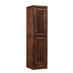 James Martin Vanities Athens 14.8-in x 57.8-in x 14.9-in Mid Century Acacia Soft Close Bathroom Wall Cabinet