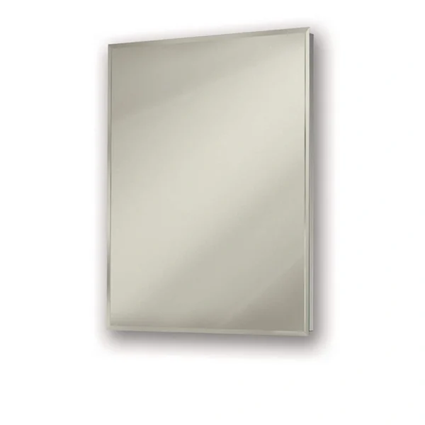 Jensen Metro Oversize 24-in x 30-in Surface/Recessed Mount Frameless Mirrored Soft Close Medicine Cabinet