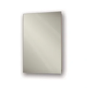 Jensen Topsider 16-in x 26-in Surface Mount Frameless Mirrored Medicine Cabinet