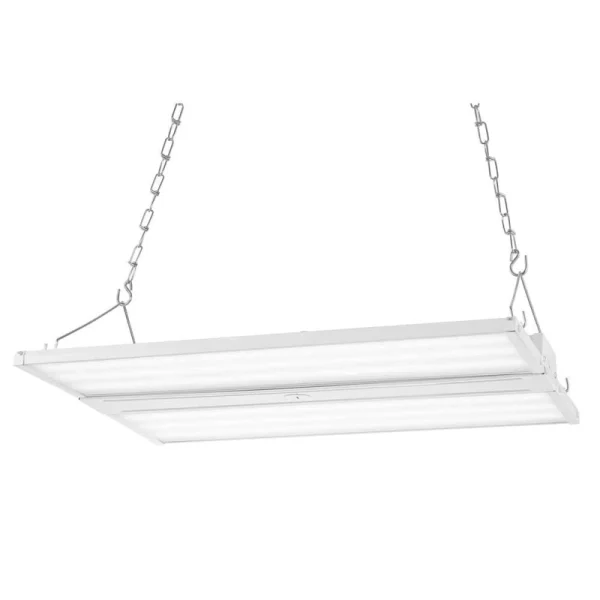 JONATHAN Y 1.98 ft. 220-Watt Equivalent Integrated LED White Shop High Bay Light with 28600 Lumens 5000K