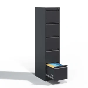 Kahomvis Black Office Cabinet T726919023