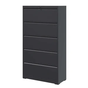 Kahomvis Black Office Cabinet T726919025