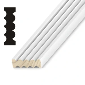 Kelleher Flute and Reed 11/16 in. x 2-1/4 in. Primed Pine Casing