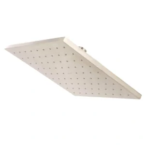 KOHLER 1-Spray 10 in. Single Ceiling Mount Fixed Rain Shower Head in Brushed Nickel T726938701