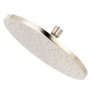KOHLER 1-Spray 10 in. Single Ceiling Mount Fixed Rain Shower Head in Brushed Nickel T726938728