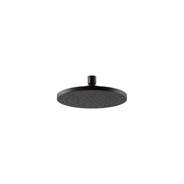 KOHLER 1-Spray 8 in. Single Ceiling Mount Fixed Rain Shower Head in Matte Black