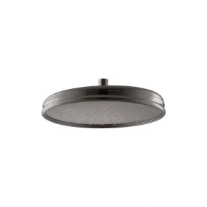 KOHLER 1-Spray Patterns 2.5 GPM 12 in. Ceiling Mount Fixed Shower Head Rainhead in Vibrant Titanium