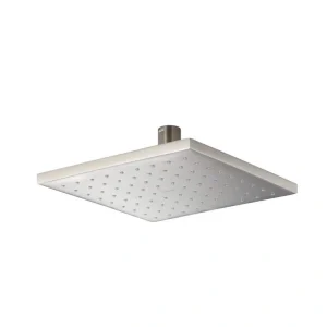 KOHLER 1-Spray Patterns 8 in. Ceiling Mount Rain Fixed Shower Head in Vibrant Brushed Nickel