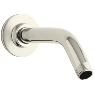 KOHLER 2.25 in. Wall Mount Shower Arm in Vibrant Polished Nickel