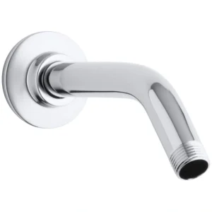 KOHLER 7-1/2 in. Shower Arm and Flange in Polished Chrome