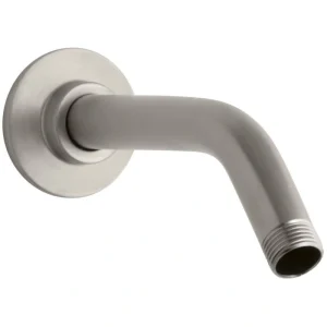 KOHLER 7-1/2 in. Shower Arm and Flange in Vibrant Brushed Nickel