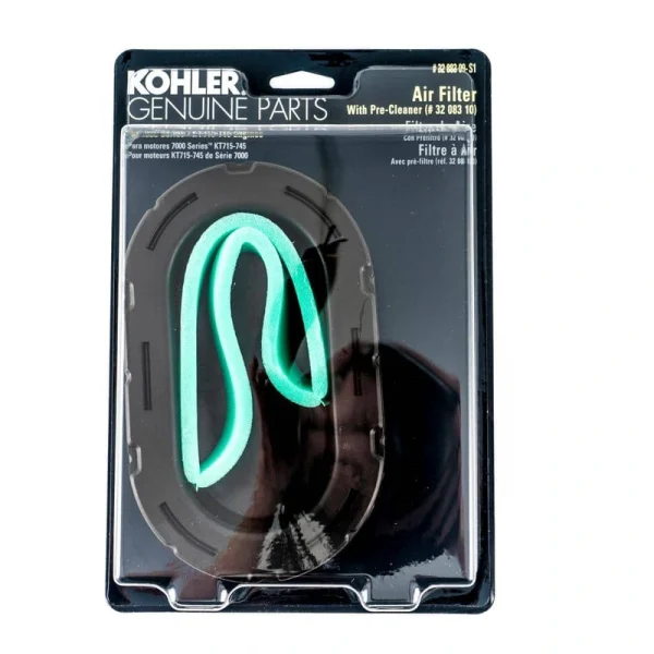 KOHLER Air Filter for Kohler 7000 Series KT715-KT745 Engines with Pre-Filter Included