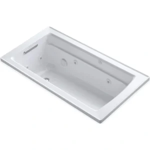 KOHLER Archer 5 ft. Whirlpool Tub in White