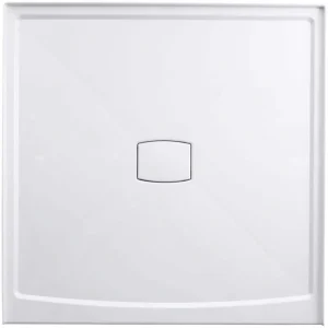 KOHLER Archer 60 in. x 60 in. Single Threshold Shower Base with Center Drain in White