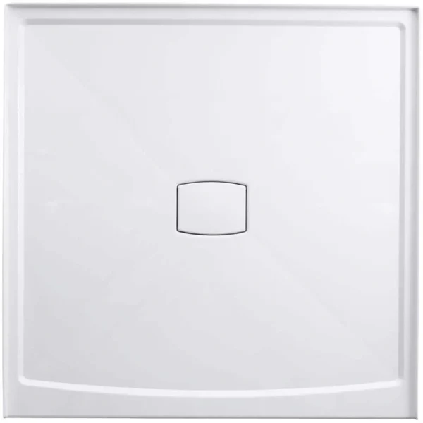 KOHLER Archer 60 in. x 60 in. Single Threshold Shower Base with Center Drain in White