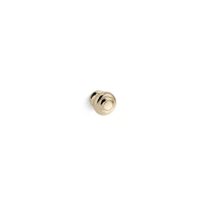 KOHLER Artifacts 1 in. Vibrant French Gold Cabinet Knob