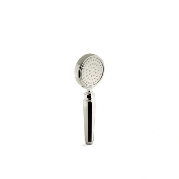 KOHLER Artifacts 1-Spray Wall Mount Handheld Shower Head with 2.5 GPM in Vibrant Polished Nickel