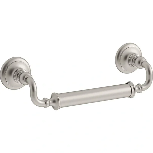 KOHLER Artifacts 12 in. Grab Bar in Vibrant Brushed Nickel