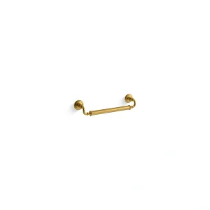 KOHLER Artifacts 18 in. Grab Bar in Vibrant Brushed Moderne Brass