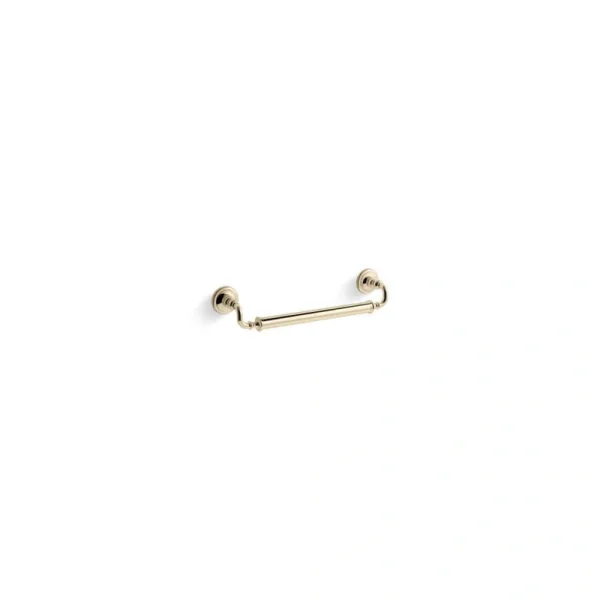 KOHLER Artifacts 18 in. Grab Bar in Vibrant French Gold