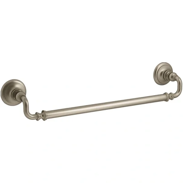 KOHLER Artifacts 18 in. Towel Bar in Vibrant Brushed Bronze
